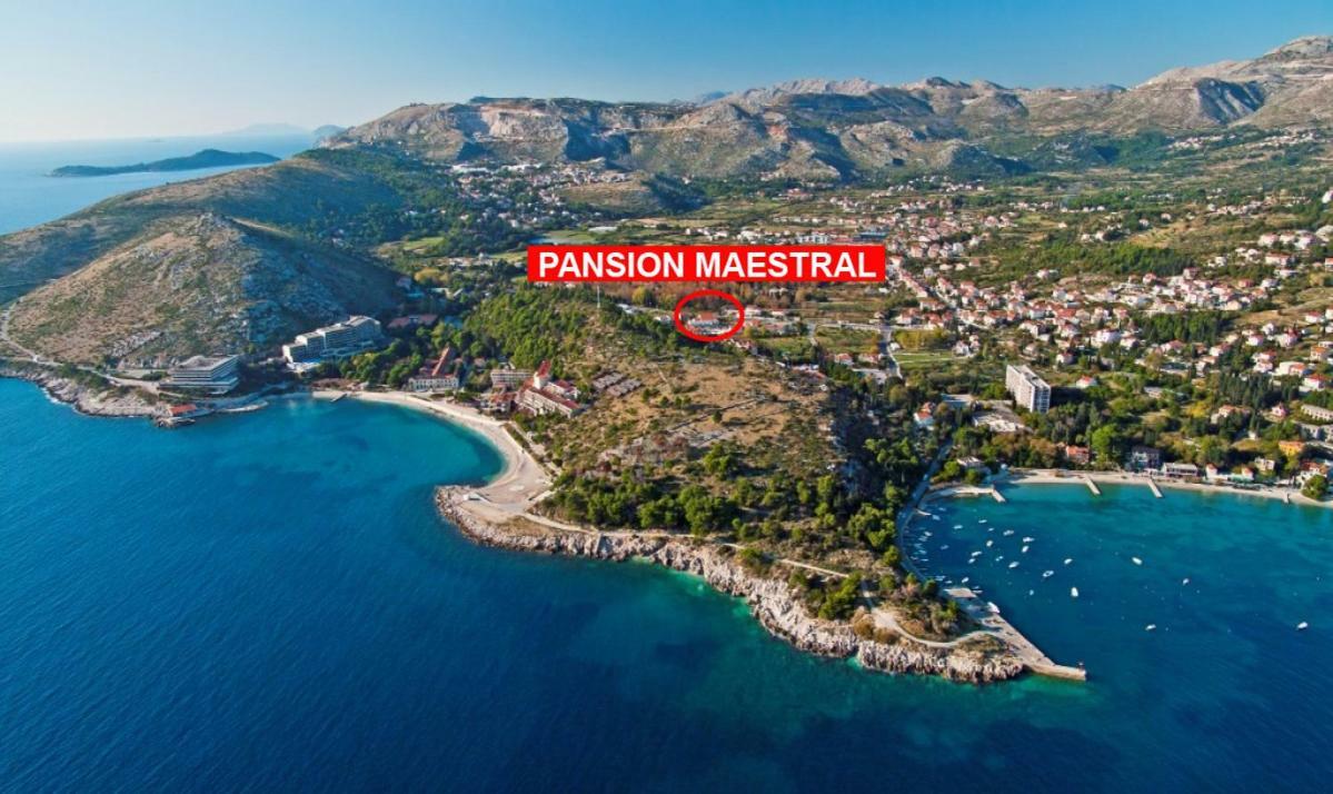 Pension Maestral Mlini Ngoại thất bức ảnh